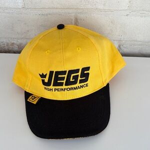 JEGS Yellow and Black Cap